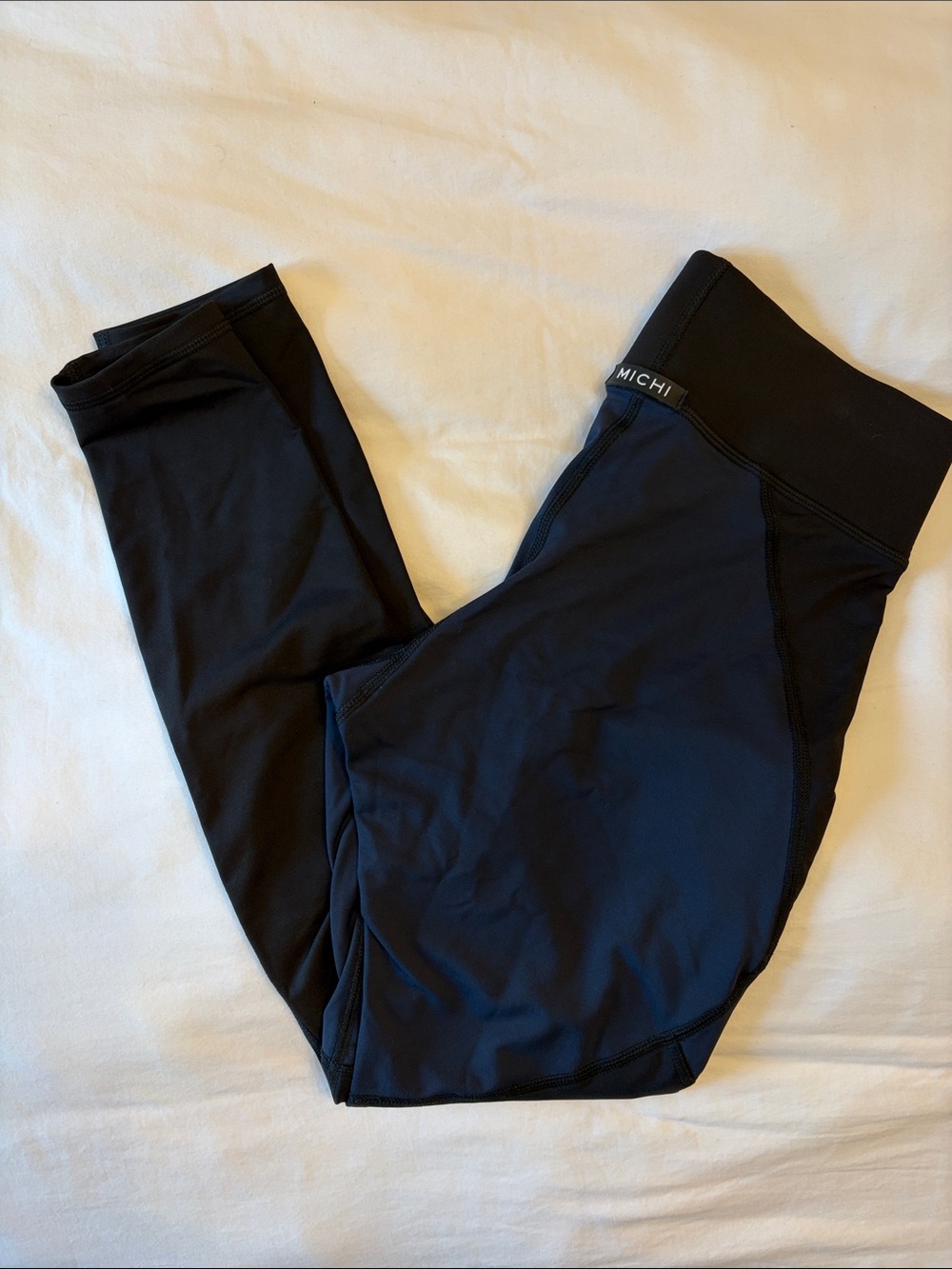MICHI Black High-Waist Performance Leggings